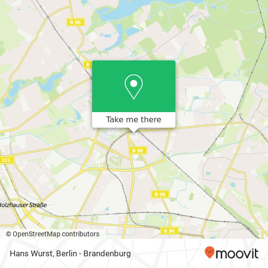 Hans Wurst map