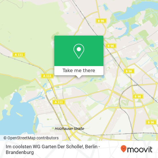 Карта Im coolsten WG Garten Der Scholle!
