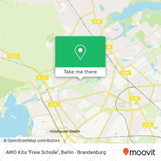 AWO Kita "Freie Scholle" map