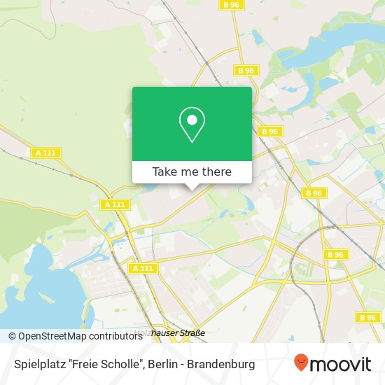 Spielplatz "Freie Scholle" map