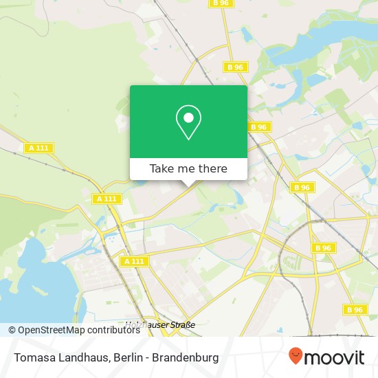 Tomasa Landhaus map