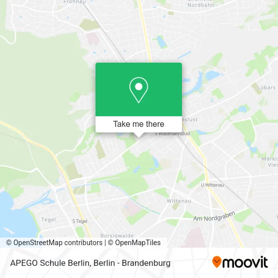 Карта APEGO Schule Berlin