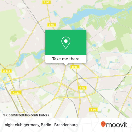night club germany map