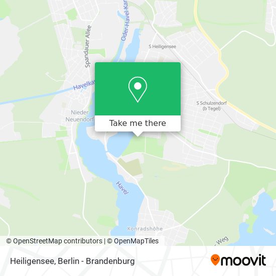 Карта Heiligensee