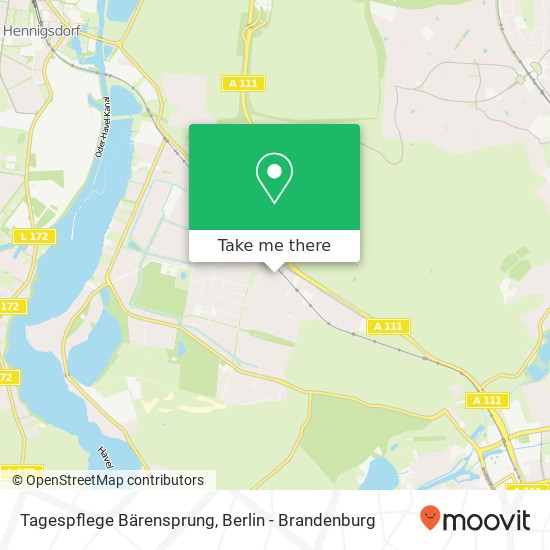 Tagespflege Bärensprung map