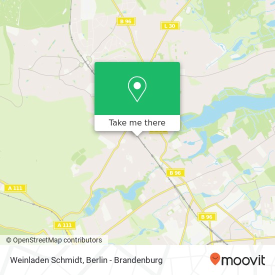 Карта Weinladen Schmidt