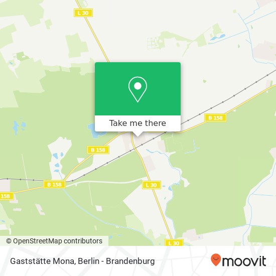 Карта Gaststätte Mona