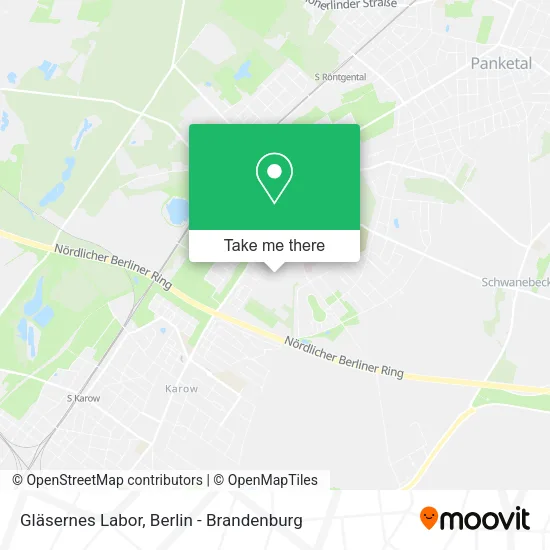 Карта Gläsernes Labor