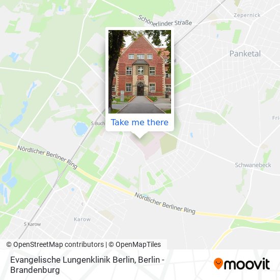 Evangelische Lungenklinik Berlin map