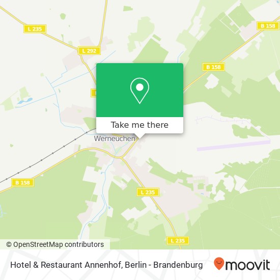 Hotel & Restaurant Annenhof map