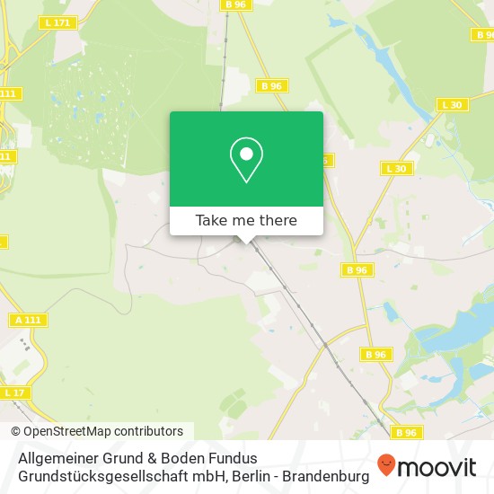 Allgemeiner Grund & Boden Fundus Grundstücksgesellschaft mbH map