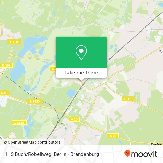 H S Buch/Röbellweg map