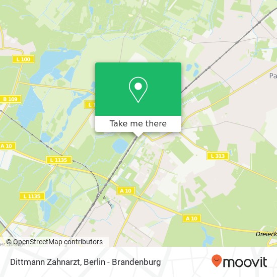 Dittmann Zahnarzt map