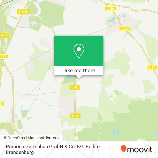 Pomona Gartenbau GmbH & Co. KG map