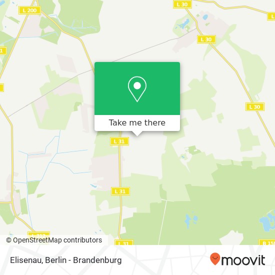 Elisenau map