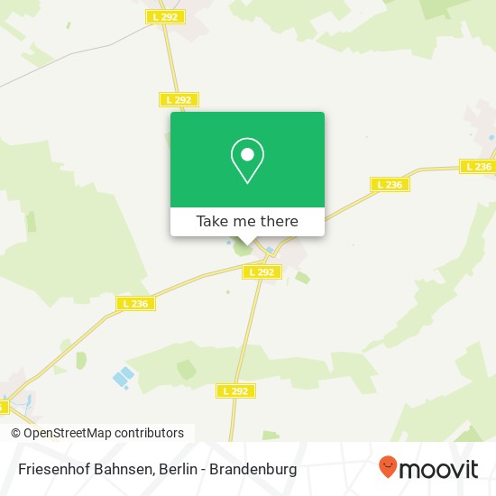Friesenhof Bahnsen map