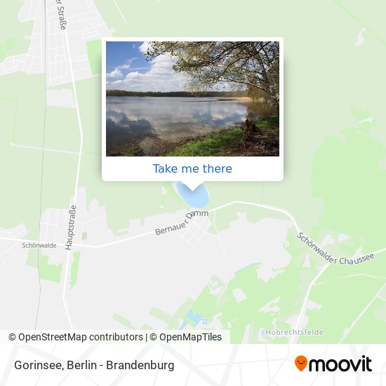 Карта Gorinsee