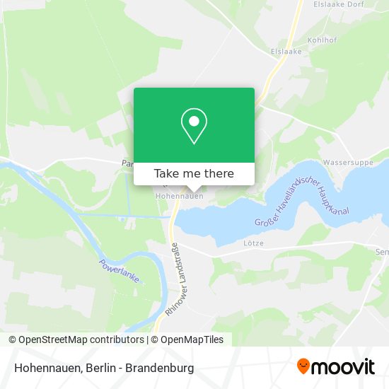 Карта Hohennauen