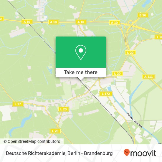 Deutsche Richterakademie map