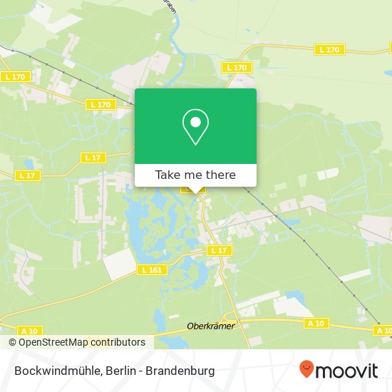 Bockwindmühle map