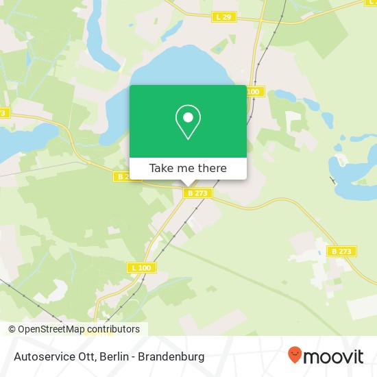 Autoservice Ott map