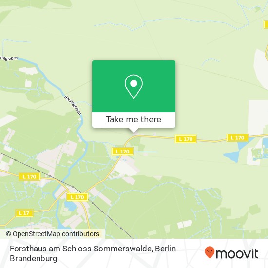 Forsthaus am Schloss Sommerswalde map
