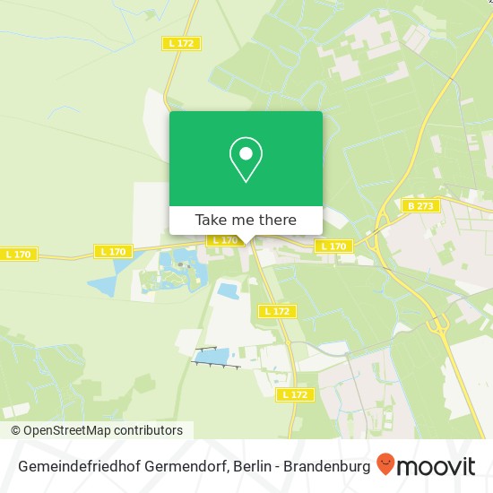 Карта Gemeindefriedhof Germendorf