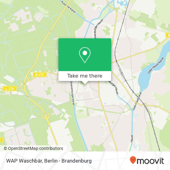 WAP Waschbär map