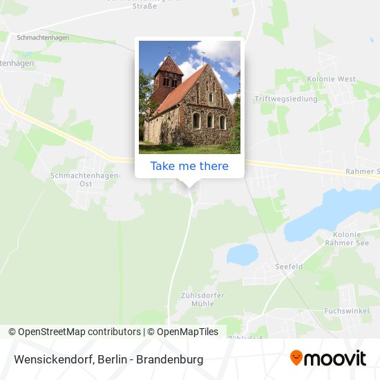 Wensickendorf map
