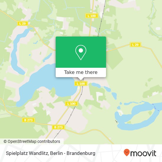 Spielplatz Wandlitz map