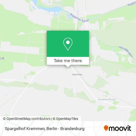 Spargelhof Kremmen map