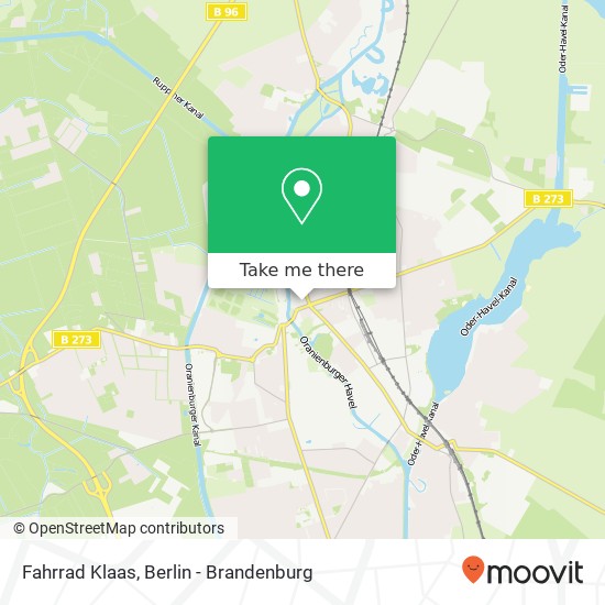 Fahrrad Klaas map