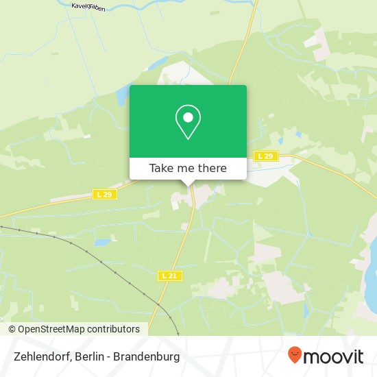 Zehlendorf map