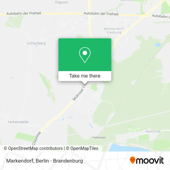 Карта Markendorf