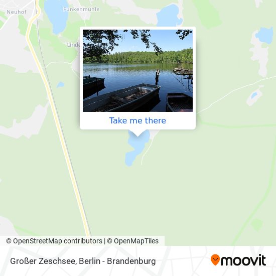 Großer Zeschsee map