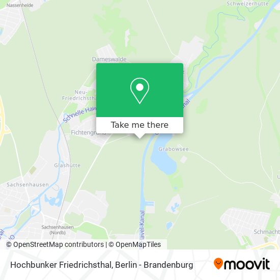 Hochbunker Friedrichsthal map