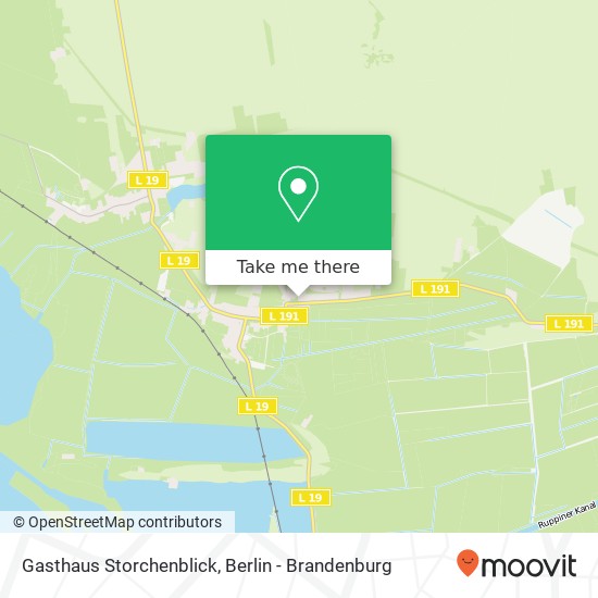 Gasthaus Storchenblick map