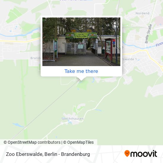 Карта Zoo Eberswalde