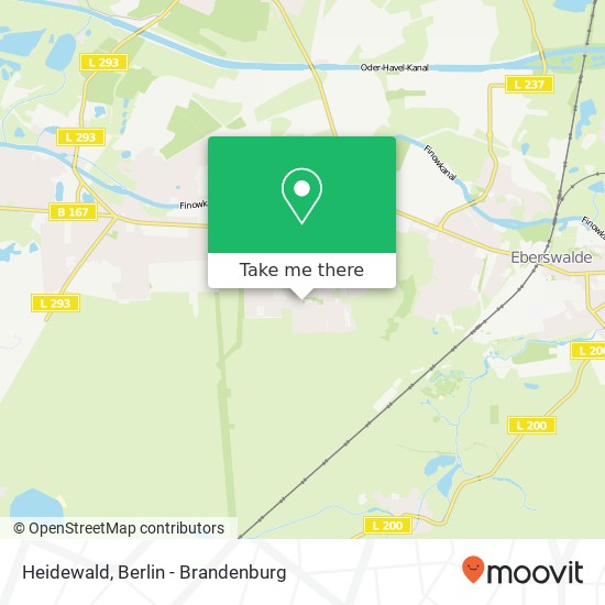 Heidewald map