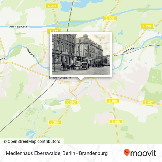 Medienhaus Eberswalde map