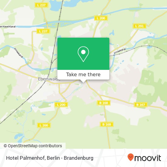 Hotel Palmenhof map