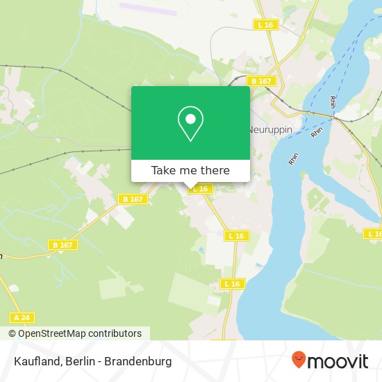 Kaufland map