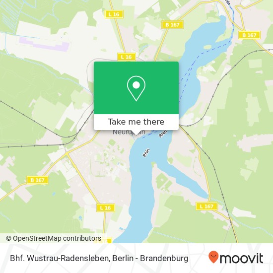 Bhf. Wustrau-Radensleben map