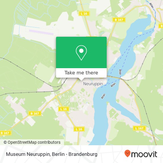 Museum Neuruppin map