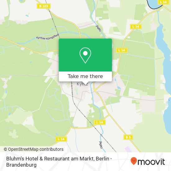 Bluhm's Hotel & Restaurant am Markt map