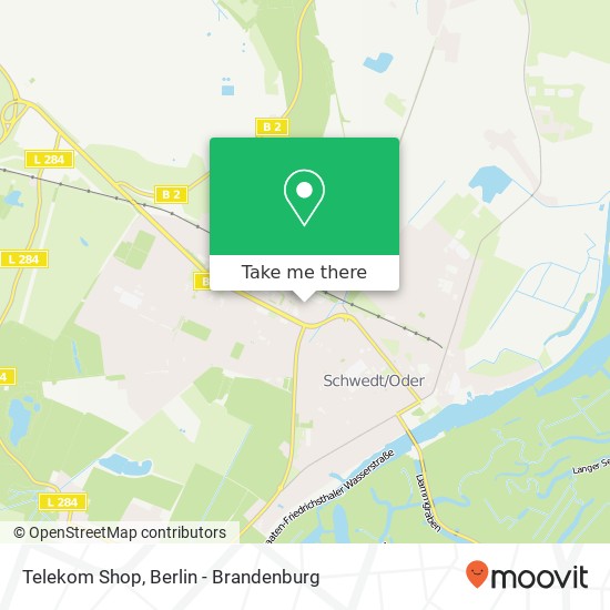 Telekom Shop map