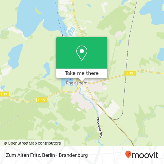 Zum Alten Fritz map