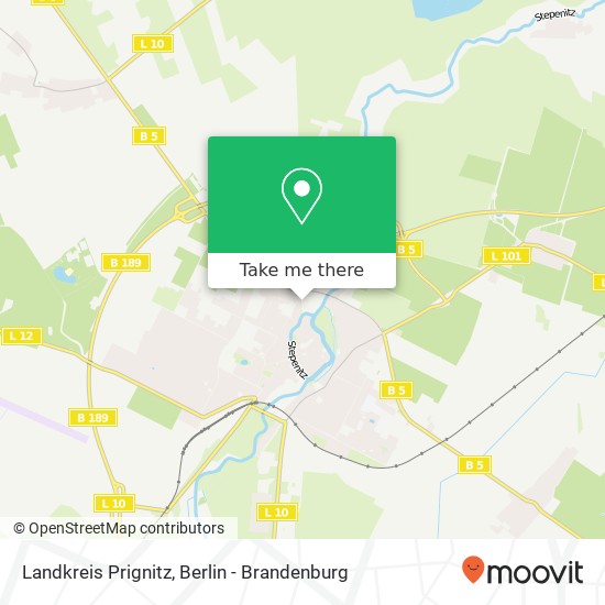 Landkreis Prignitz map