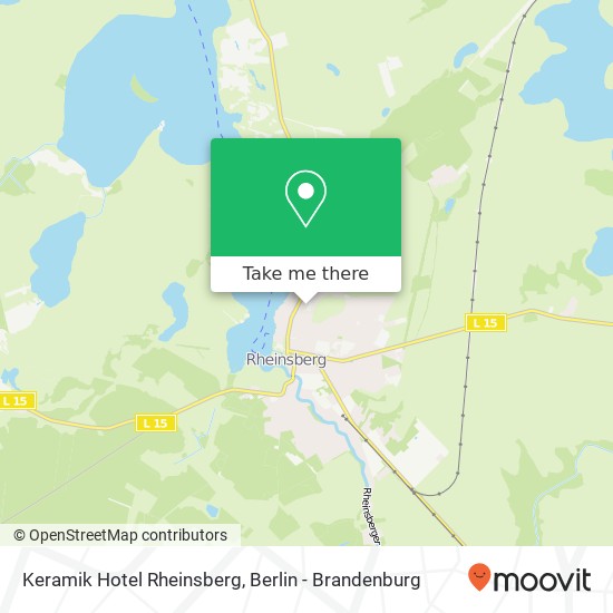 Карта Keramik Hotel Rheinsberg