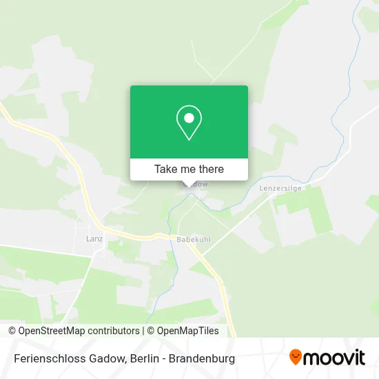 Ferienschloss Gadow map